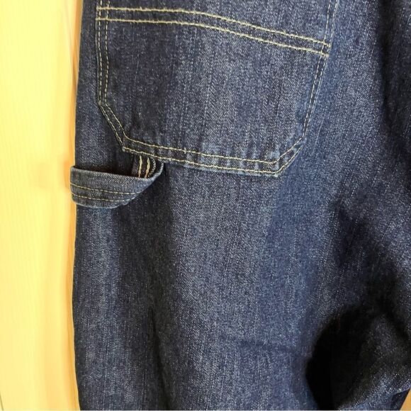 Men’s Wrangler Carpenter Style Fully Fleece Lined Jean‎ Size 38x30 - Picture 7 of 9